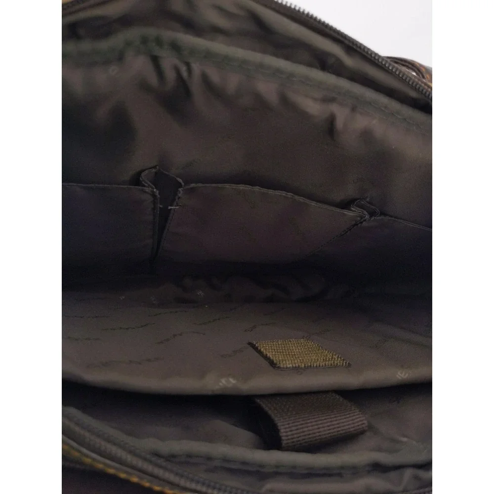 Samsonite Brown Leather Laptop Briefcase Business Bag Organizer‎ Expandable